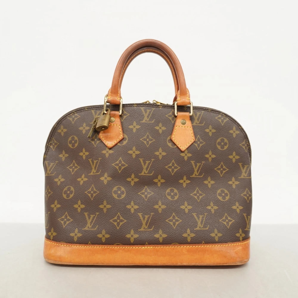 LOUIS VUITTON Brown Monogram Alma Bag - Picture 9 of 9